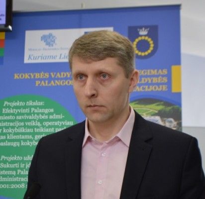 UAB „Palangos vandenys“ direktorius Virgilijus Beržanskis.