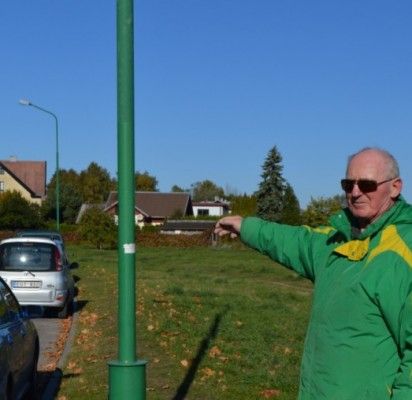 Palangiškis Petras Neverauskas taip pat džiaugėsi, kad Sodų gatvė pasikeis.