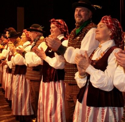 Ansamblio „Bočiai“ šokėjai viešėjo Tauragėje