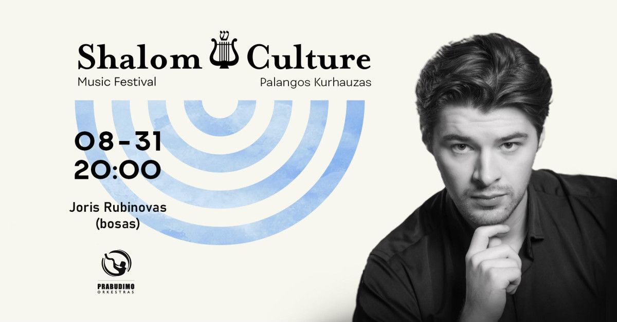 Operos solistas Joris Rubinovas Palangoje atliks žydiškos muzikos programą