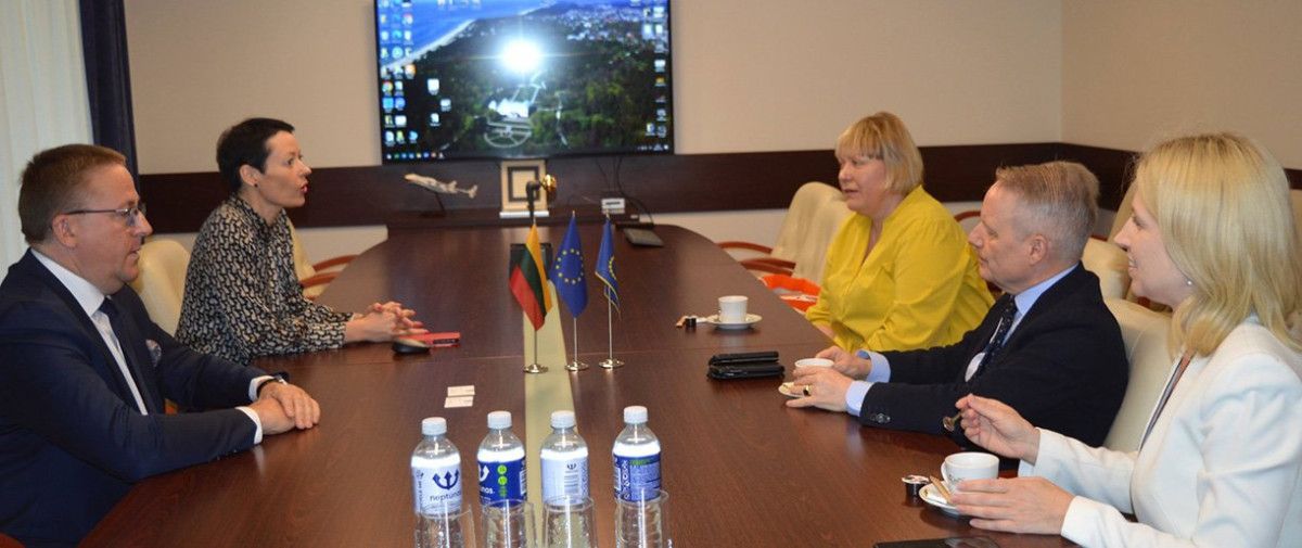 Palangoje lankėsi Nyderlandų Karalystės ambasadorius Jack Twiss Quarles van Ufford