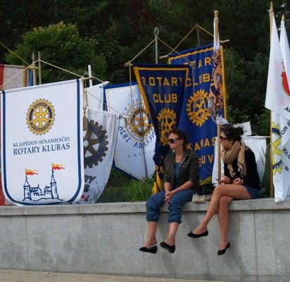 Į žaidynes atvyko 45 Lietuvos Rotary klubų atstovai.