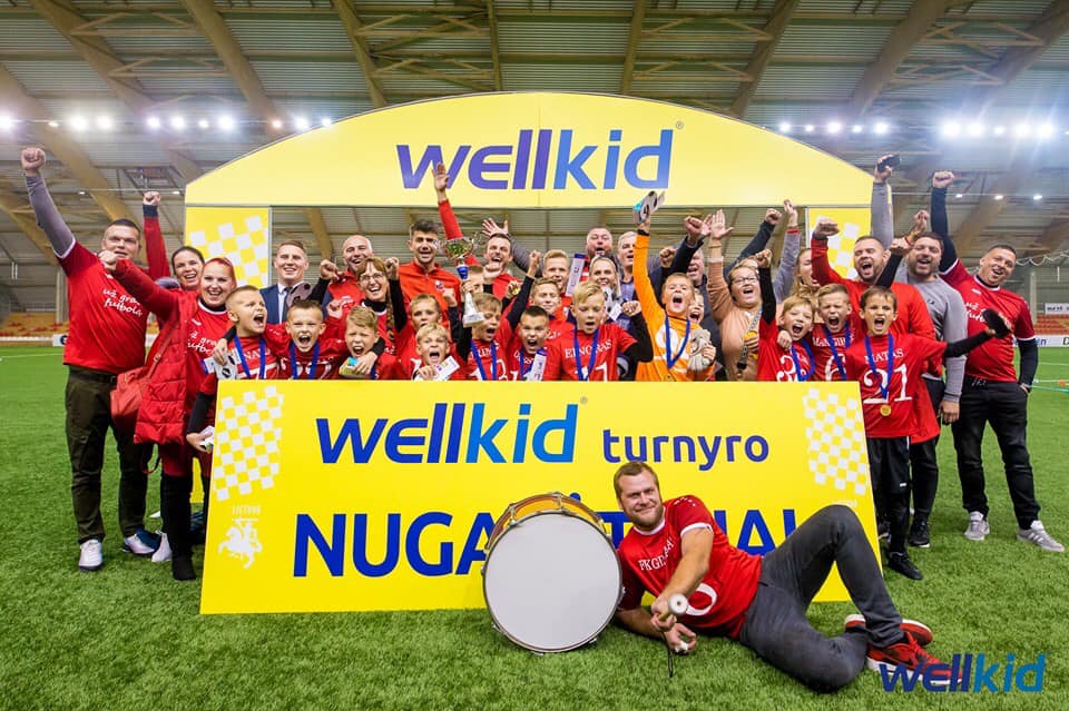 Palangos Sporto centro jaunieji futbolininkai - "WellKid" turnyro čempionai