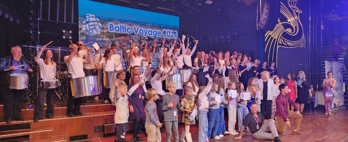 Tarptautinio meno konkurso „Baltic voyage 2024“ nugalėtojai. Asmeninio archyvo nuotr.