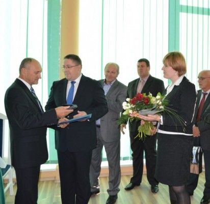 P. Madzajų sveikino Palangos miesto ir Savivaldybės administracijos vadovai bei Tarybos nariai.