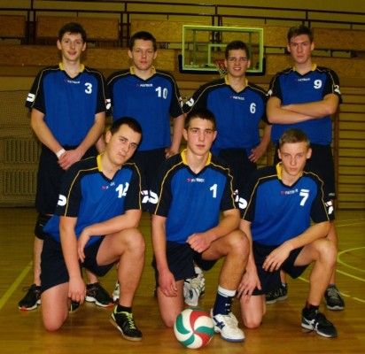 Palangos I-osios komandos žaidėjai. Stovi iš kairės: Vykintas Gurklys, Robertas Strakauskas, Motiejus Skaladžiūnas ir Edvinas Kvedaras. Pritūpę iš kairės: Darius Lubys, Rokas Beniušis ir komandos kapitonas Gytis Okuličius.
