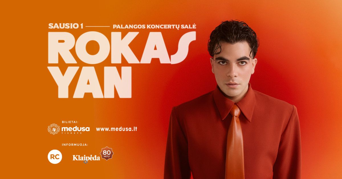 Roko Yan koncertas Palangoje: šventinis muzikos sprogimas metų pradžiai
