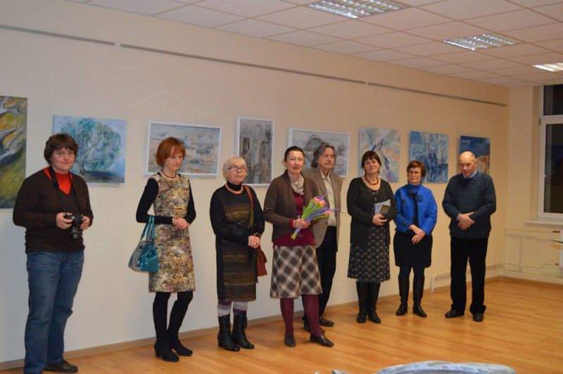Parodą pristatė į jos atidarymą atvykę autoriai ir projekto kuratoriai.