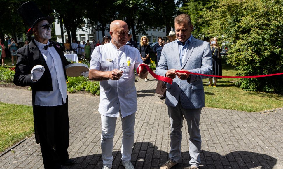 Palangoje atidarytas pirmasis sensorinis sodas – jėgoms atgauti ir sveikatai gerinti