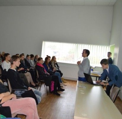 Į Palangos mokinių savivaldų forumą susirinko per 70 aktyvių kurorto moksleivių.