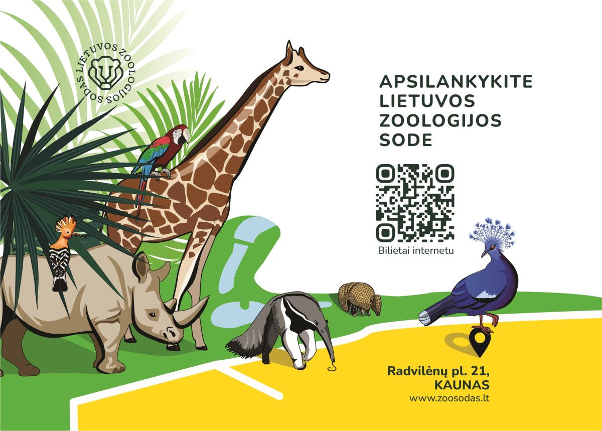 Apsilankykite Lietuvos zoologijos sode