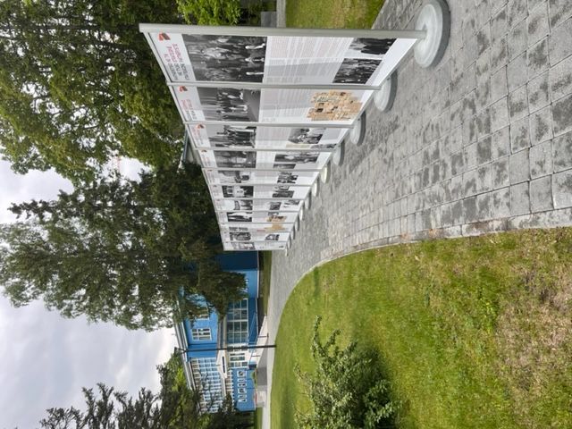 Antano Mončio namų-muziejaus prieigose veikia lauko paroda "Lenkija ir Lietuva - kartu vardan laisvės"