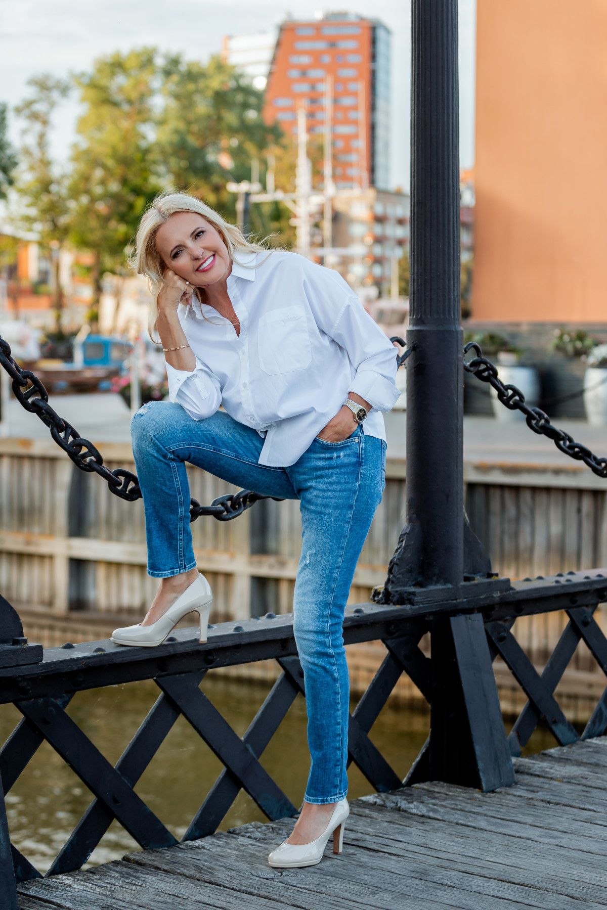 Patricija sako: „Kai sieloje – ramybė, galiu šypsotis ir padėti žmonėms turėti naują ir išsvajotą šypseną, tai ir visas gyvenimas – kitoks“. Radvilės Kucevičiūtės nuotr.