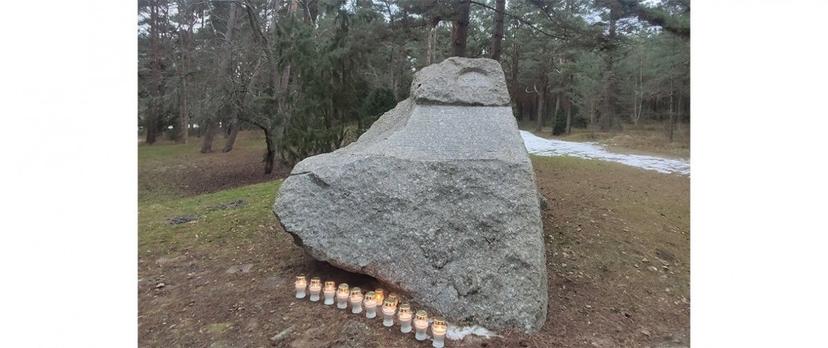 Pagerbtas Holokausto aukų atminimas Palangoje