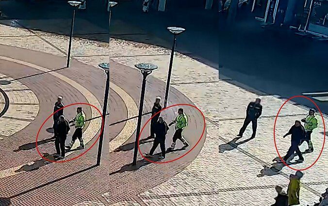 Palangos policija prašo pagalbos nustatant nuotraukose užfiksuotų asmenų tapatybę. Klaipėdos apskrities vyriausiojo policijos komisariato nuotr.