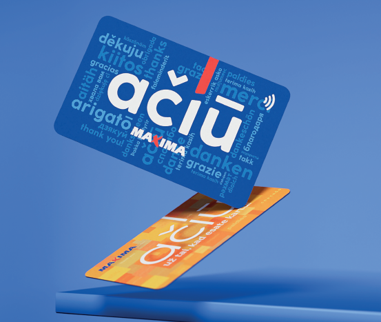 Senosios „Ačiū“ kortelės tuoj nebegalios – pasikeiskite per tris savaites ir likite lojalumo programos dalyviais