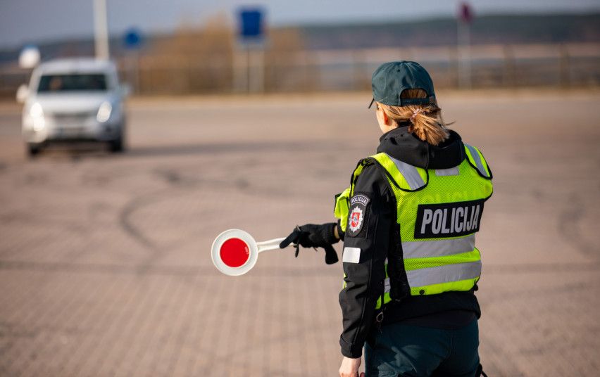 Per vykdytas priemones praėjusią savaitę Klaipėdos apskrities kelių policijos pareigūnai nustatė 11 neblaivių vairuotojų