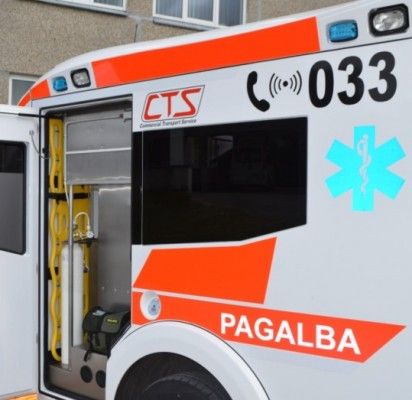 Palangos greitoji įsigijo intensyvios terapijos automobilį