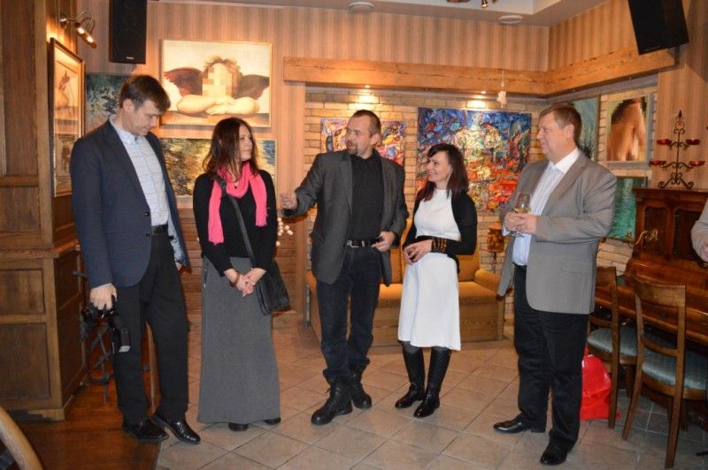 S. Laurinavičių,  I. Dūdėnaitę,  A. Martinaitį ir G. Andrijauskaitę pristatė A. Meškys.