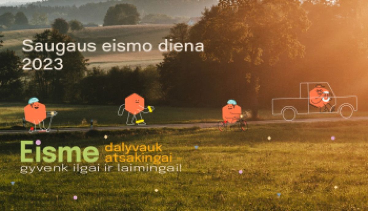 Lietuvoje minima Saugaus eismo diena