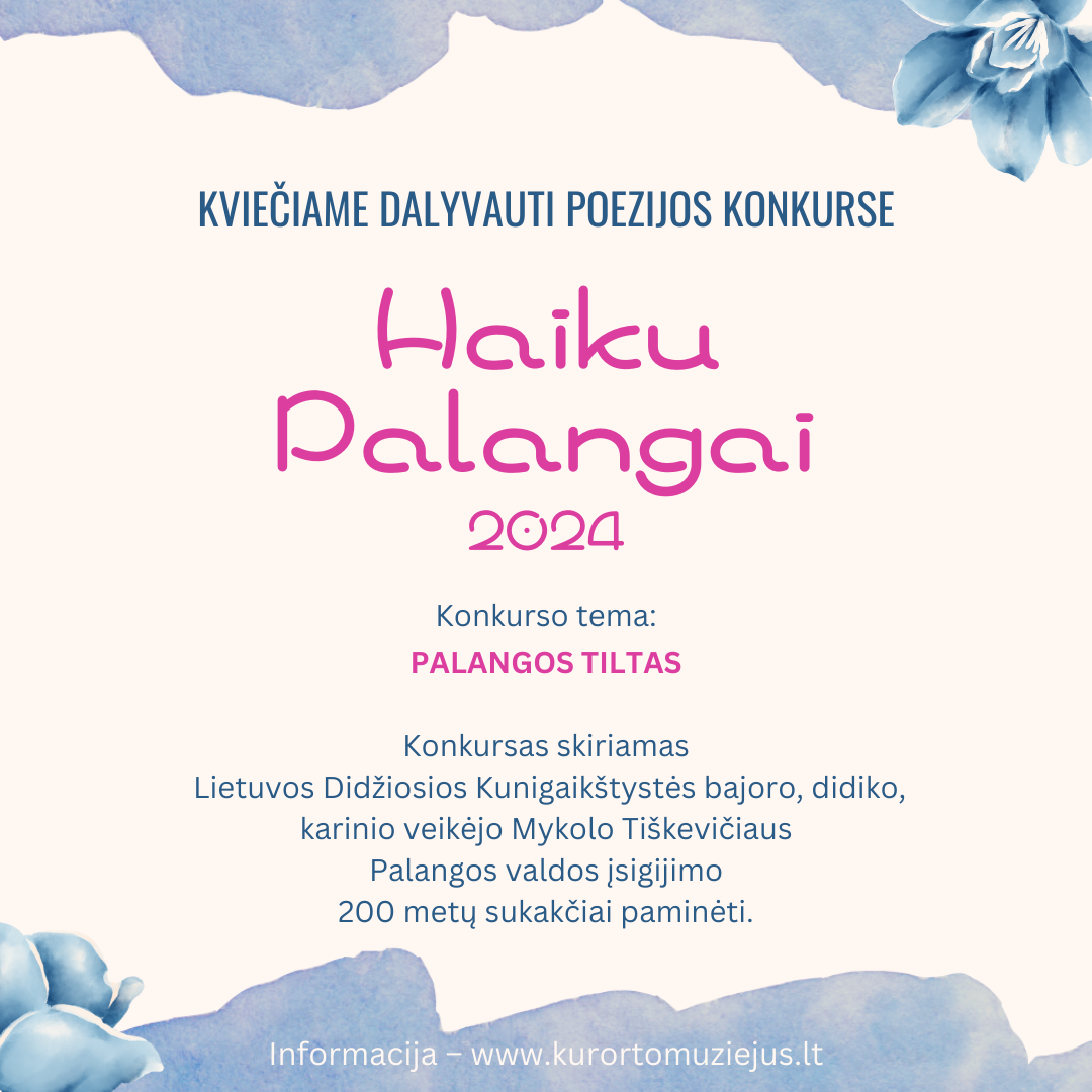 Kviečiama dalyvauti poezijos konkurse