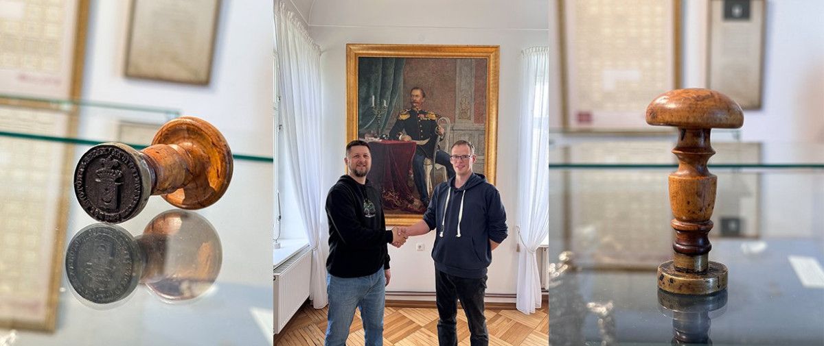 Nuotraukoje iš kairės Rokas Andriekus ir Tadas Šaulys