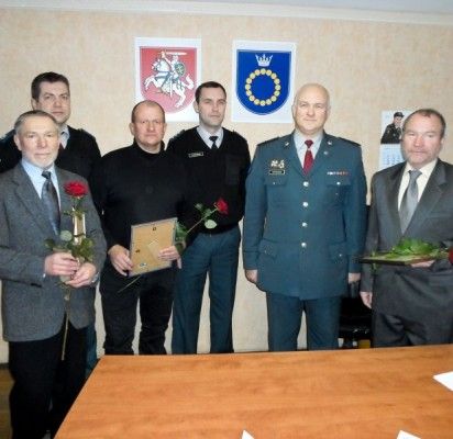 Palangos miesto policijos komisariate padėkota rėmėjams.