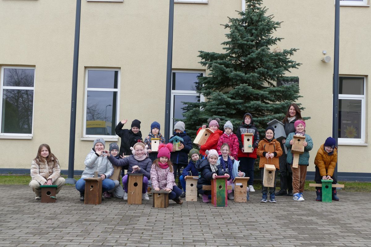 Inkilų kėlimo akcija „Man namelis, tau giesmelė“