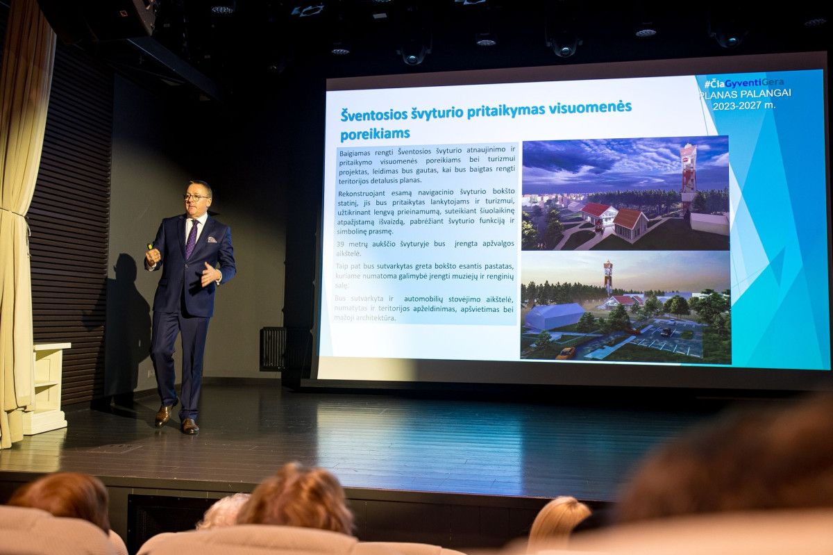 Palangos miesto savivaldybės administracija tęsia susitikimus su miesto bendruomene (FOTO GALERIJA)