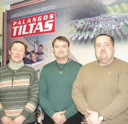 Sambūrio „Būkime vieningi“ nariai O. Titorenko, V. Želvys ir V. Lekstutis kviečia ne švęsti, o paminėti žemaičių krikšto jubiliejų.