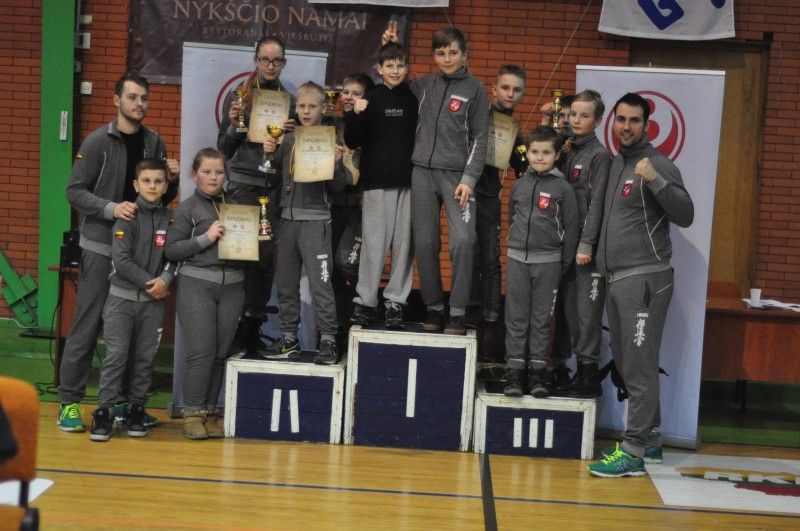 Palangiškių startas Lietuvos vaikų karate čempionate