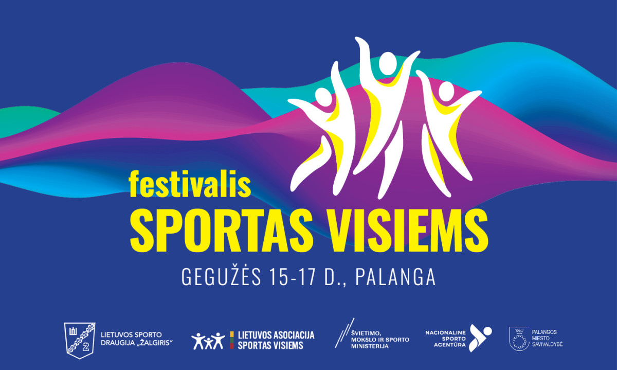 Gegužės 15-17 dienomis Palangoje – šeimoms ir aktyviam laisvalaikiui skirtas festivalis „Sportas visiems“