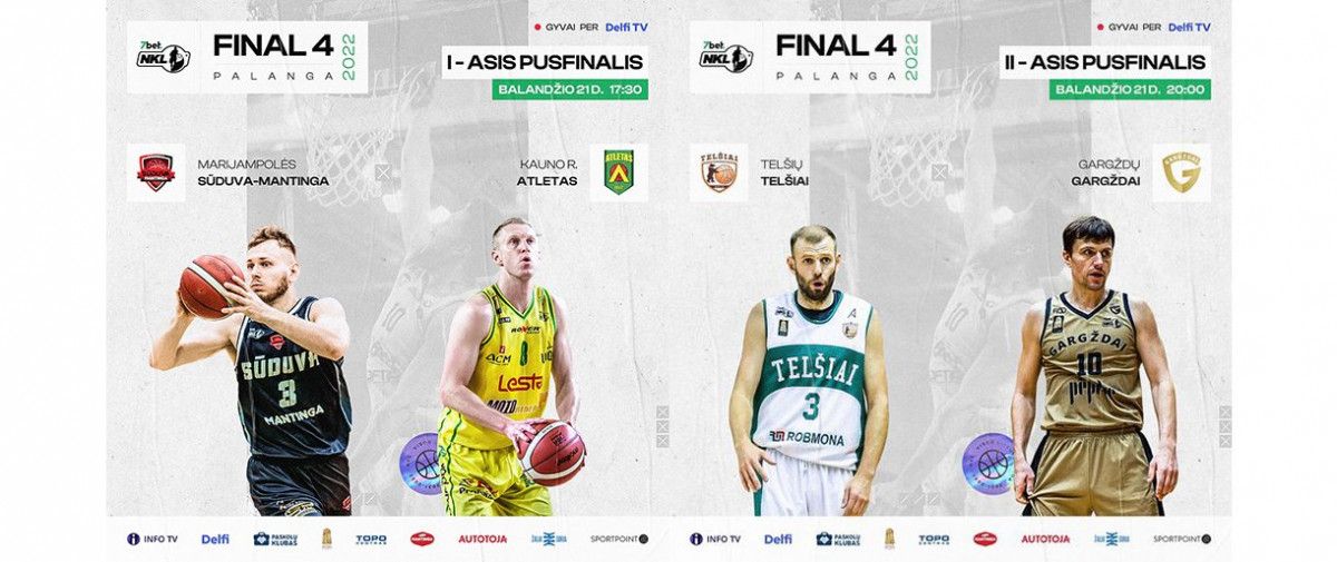 Visą sezoną laukta diena: Palangoje startuoja „7bet-NKL“ finalo ketvertas!