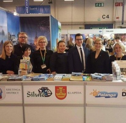 Palanga pristatyta tarptautinėje turizmo parodoje „TOUREST 2017“ Taline