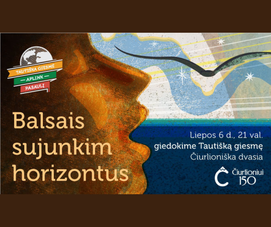 Prisijunkite prie iniciatyvos "Tautiška giesmė aplink pasaulį 2025"