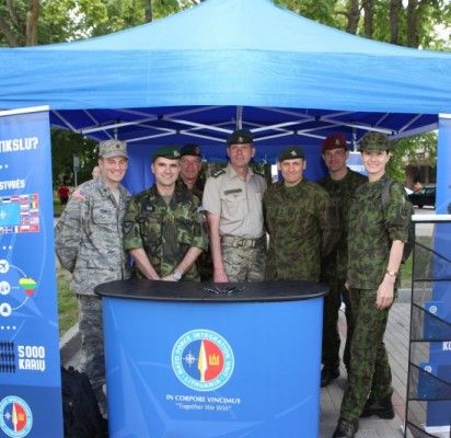 NATO Pajėgų Integravimo Vienetas Lietuvoje lankysis Palangoje