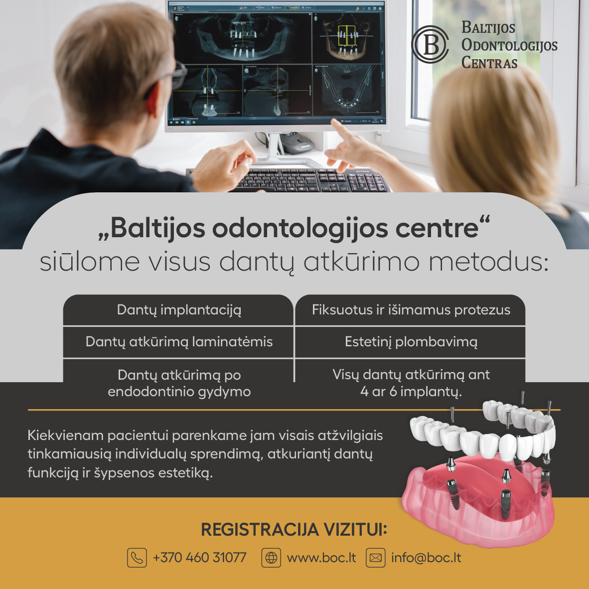 Gydytoja odontologė pasakoja, kaip vyksta ir kiek trunka dantų atkūrimas