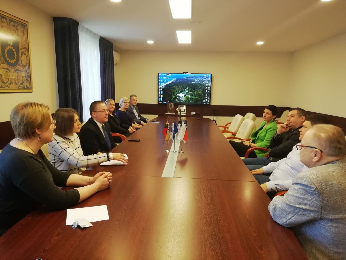 Palangoje lankėsi miesto partnerio Lenkijoje – Ustkos – delegacija