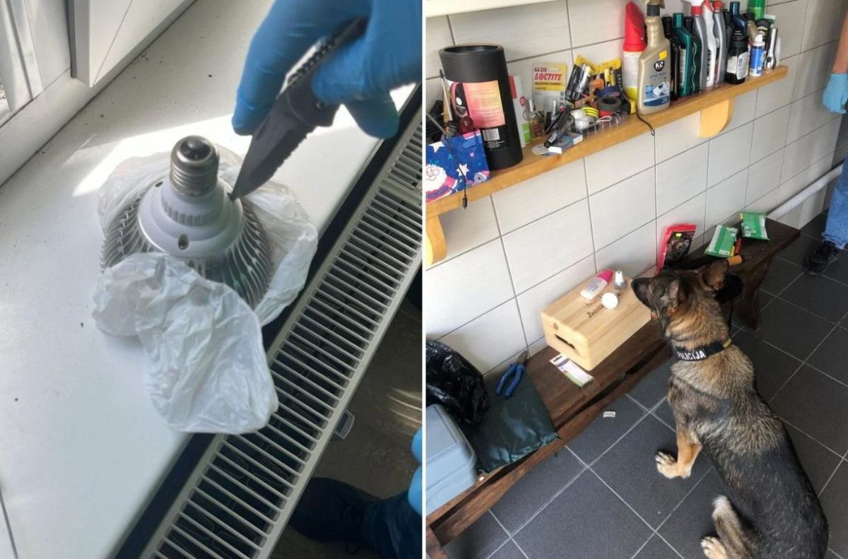 Kauno policijai įkliuvo kokaino prekeiviai – prekę slėpė lempose