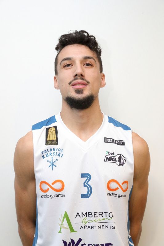 Spalio mėnesio MVP tapo Palangos „Kuršių“ krepšininkas Derekas Hanesas