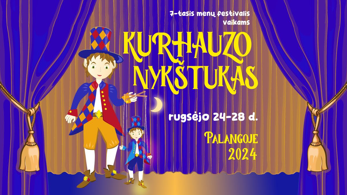 Rugsėjo 24-28 d. meniškasis nykštukas grįžta į kurhauzo sales