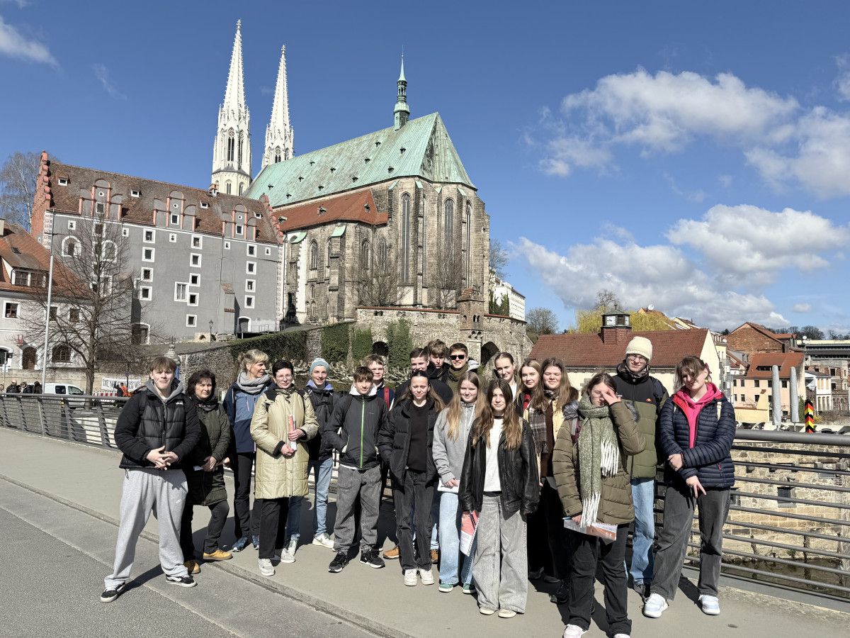 Palangos senosios gimnazijos mokinių Erasmus+ kelionė į Görlitzo Augustum-Annen gimnaziją – įkvepiantis tarpkultūrinis nuotykis (FOTO GALERIJA)