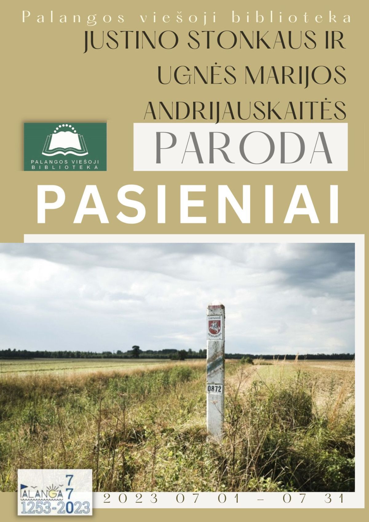 Justino Stonkaus ir Ugnės Marijos Andrijauskaitės paroda „Pasieniai“