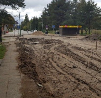 Šventojoje baigiama rekonstruoti Jūros gatvė