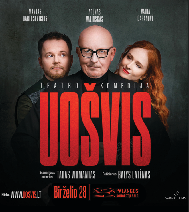 Kviečia į teatro komediją "Uošvis"