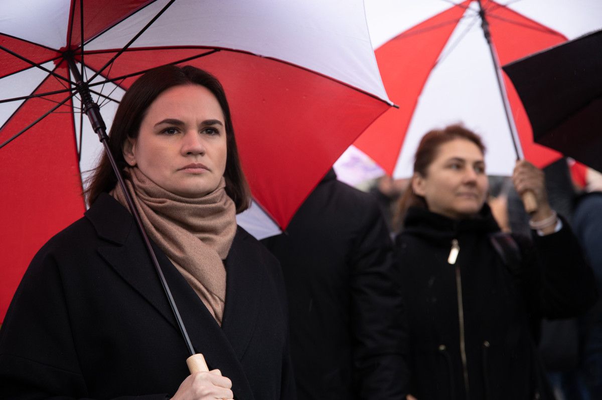 Baltarusijos laisvės šauklė Svetlana Cichanouskaja: „Palangą mes iškart pamilome – būtų puiku ir Baltarusijoje jūrą turėti!”