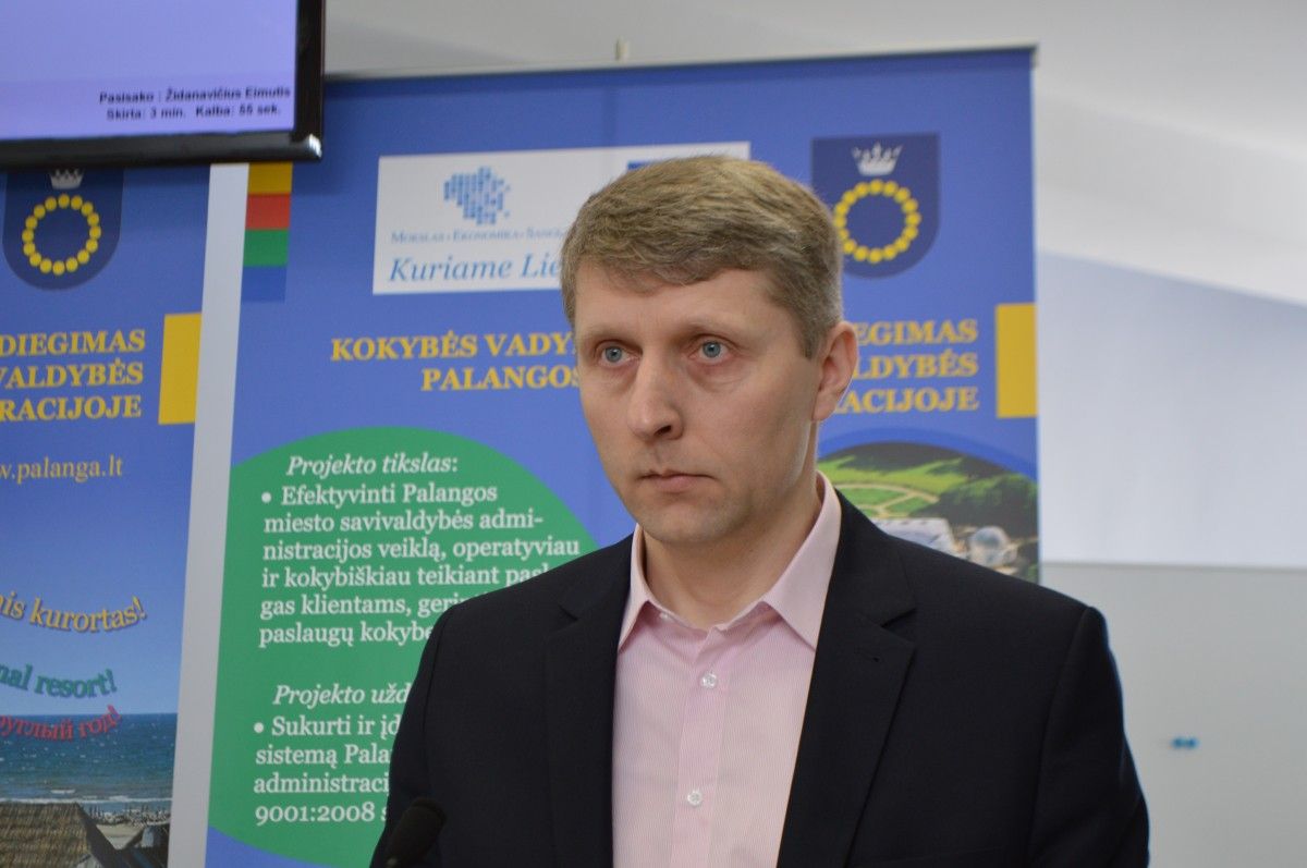 UAB "Palangos vandenys" direktorius Virgilijus Beržanskis