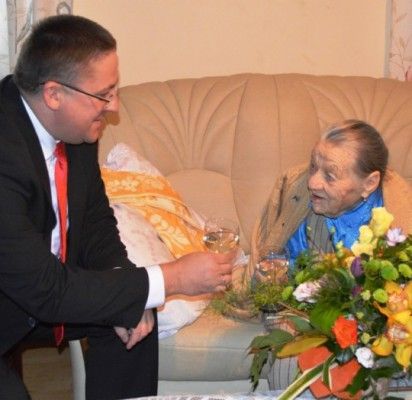 Anelei Šileikienei – sveikinimai sulaukus 100 metų