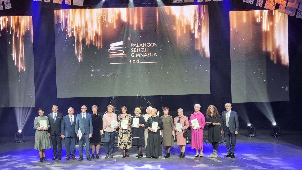 Palangos meras Šarūnas Vaitkus: „Išskirtinė diena Palangos bendruomenei – mūsų mažoji Alma mater, Senoji gimnazija, šventė garbingą vieno amžiaus savo istorijos jubiliejų“