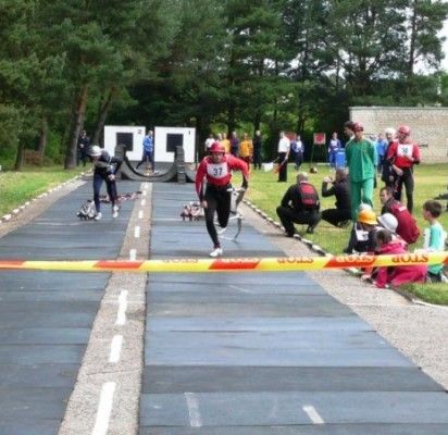 Šalies ugniagesiai surengė čempionatą Palangoje
